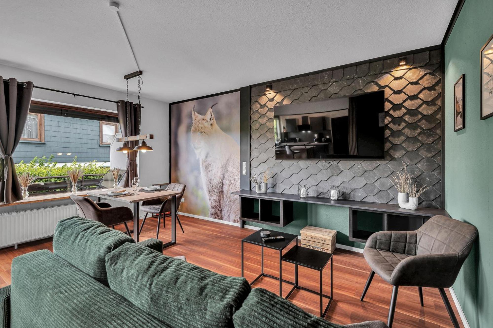 Stanma Luchspartment Ruhig Und Zentral Mit Grossem Balkon Und Kostenlosem Parkplatz Braunlage Exterior foto
